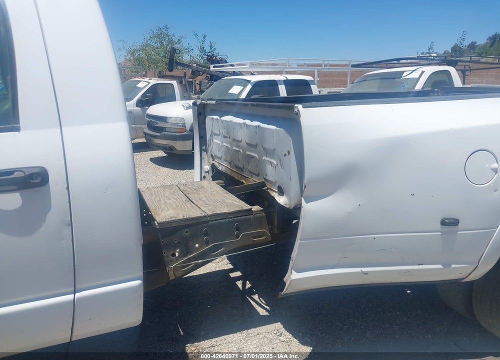 2007 DODGE RAM 3500 HD CHASSIS ST/SLT VIN: 3D6WG46A17G854718