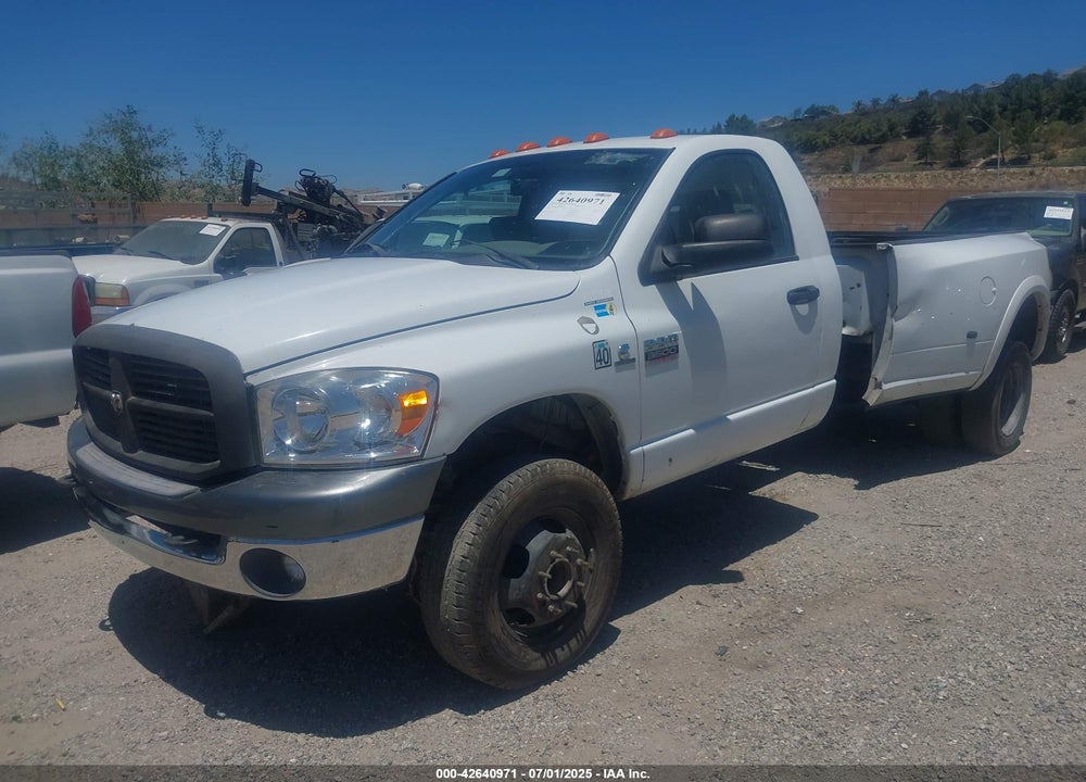 2007 DODGE RAM 3500 HD CHASSIS ST/SLT VIN: 3D6WG46A17G854718
