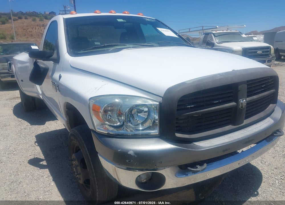2007 DODGE RAM 3500 HD CHASSIS ST/SLT VIN: 3D6WG46A17G854718
