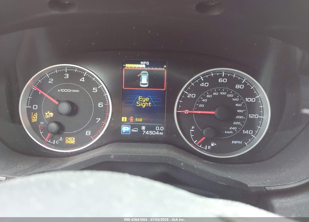 2022 SUBARU ASCENT VIN: 4S4WMAED4N3447156