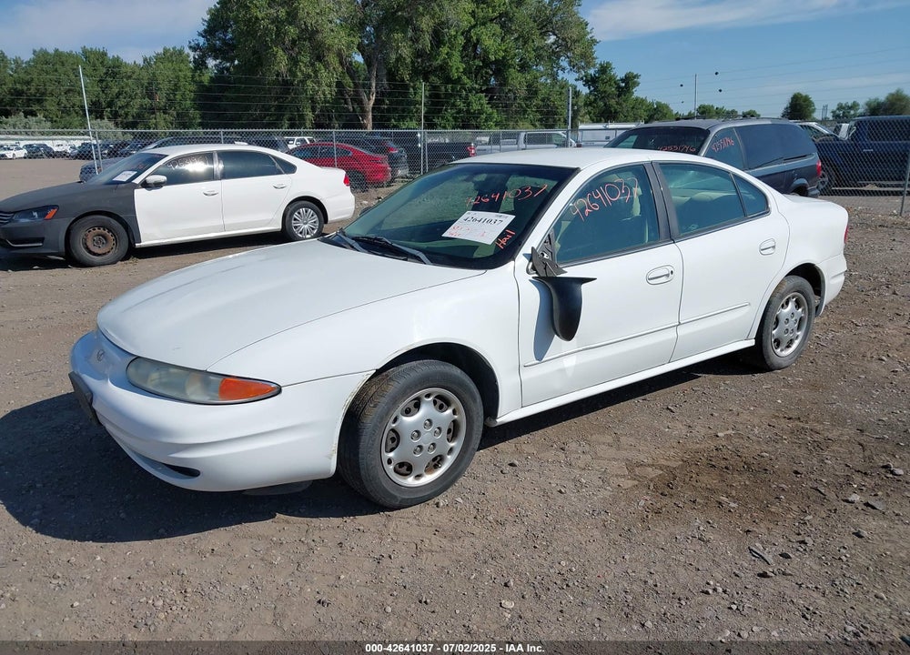 2002 OLDSMOBILE ALERO GL1 VIN: 1G3NL52F72C280657