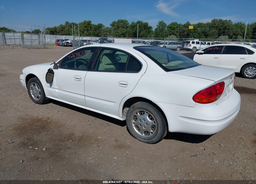 2002 OLDSMOBILE ALERO GL1 VIN: 1G3NL52F72C280657