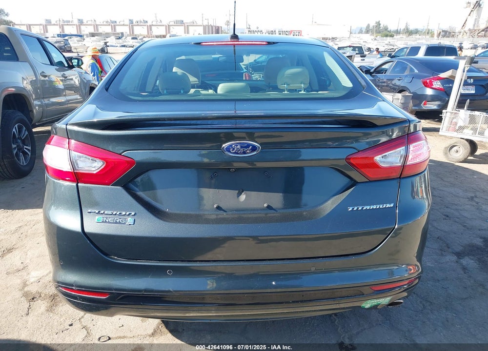 2015 FORD FUSION ENERGI TITANIUM VIN: 3FA6P0SU3FR173676