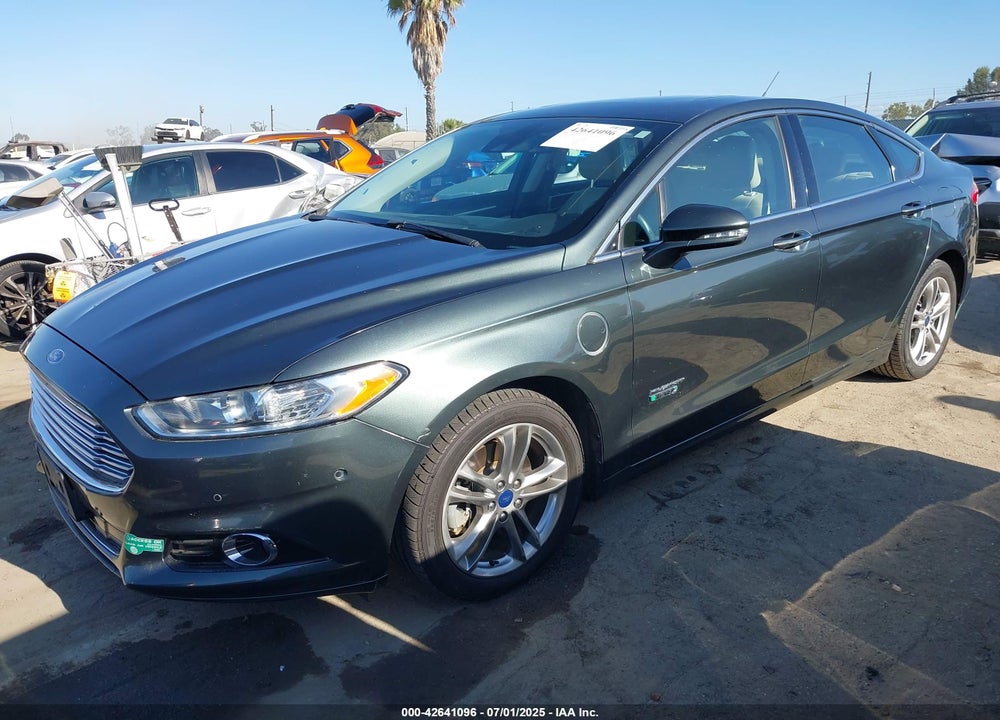 2015 FORD FUSION ENERGI TITANIUM VIN: 3FA6P0SU3FR173676