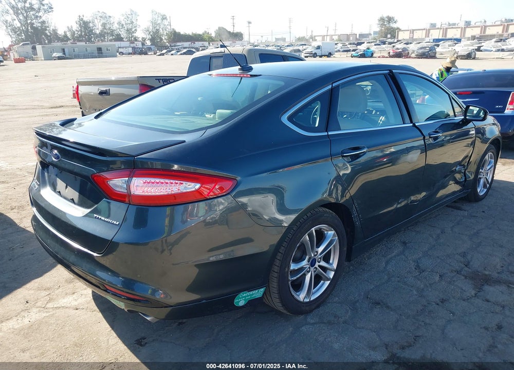 2015 FORD FUSION ENERGI TITANIUM VIN: 3FA6P0SU3FR173676