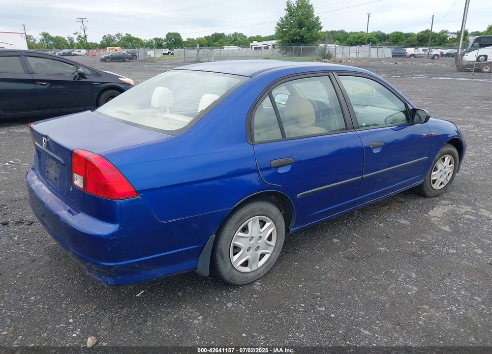 2005 HONDA CIVIC VP VIN: 1HGES16435L020640