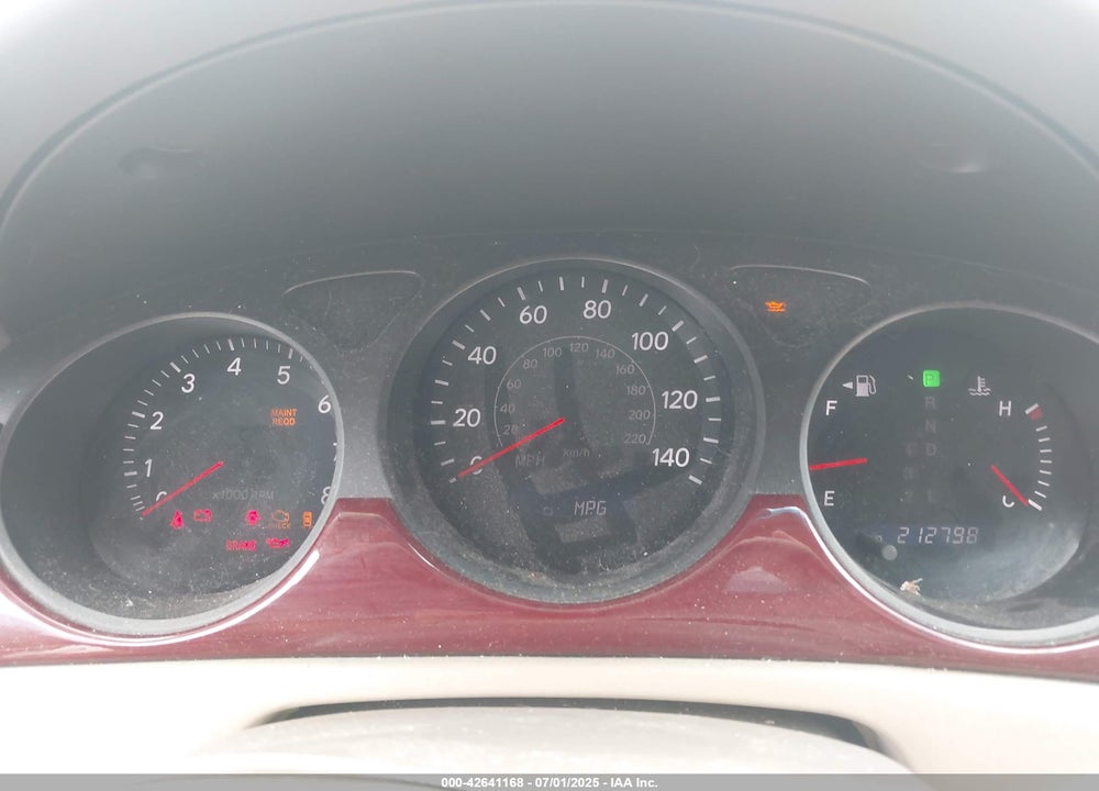 2004 LEXUS ES 330 VIN: JTHBA30G745017499