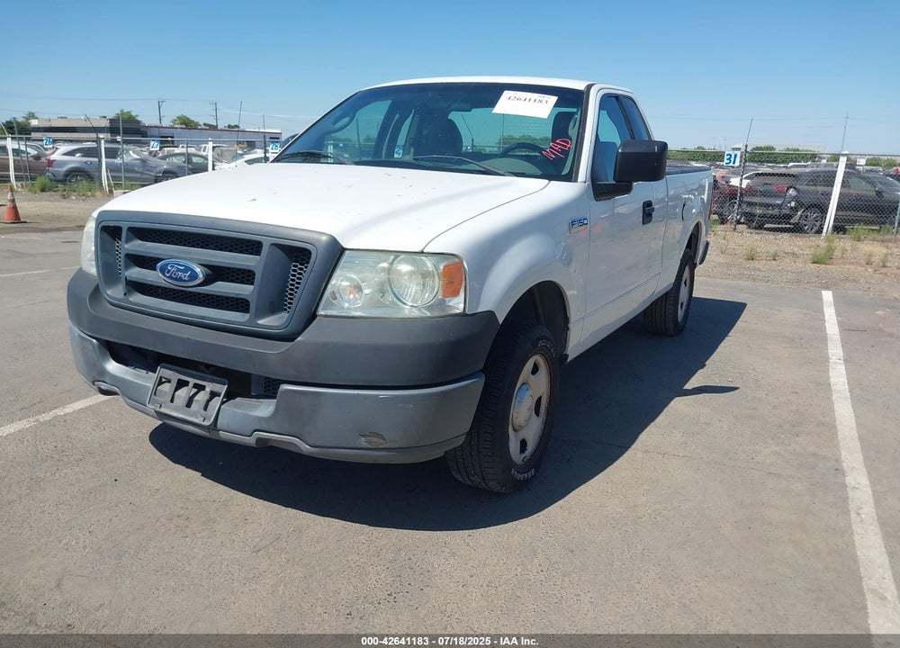 2005 FORD F150 VIN: 1FTRF12295NB89896