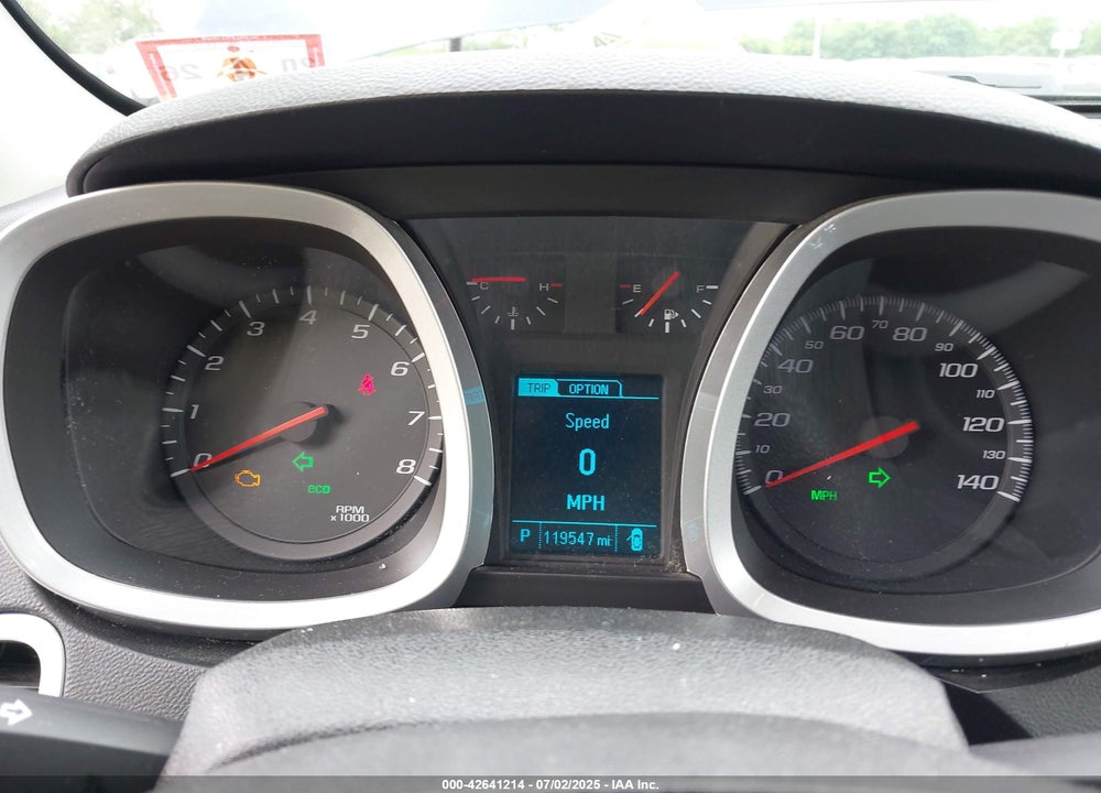 2015 CHEVROLET EQUINOX VIN: 2GNFLGEKXF6250650