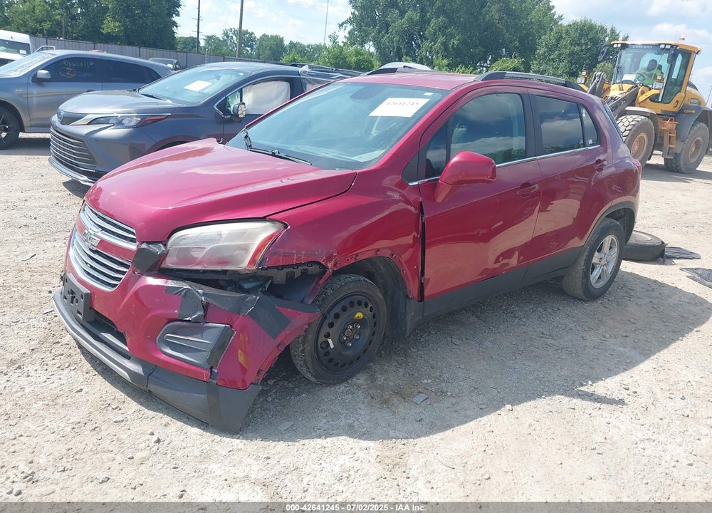 2015 CHEVROLET TRAX VIN: KL7CJLSB2FB255902