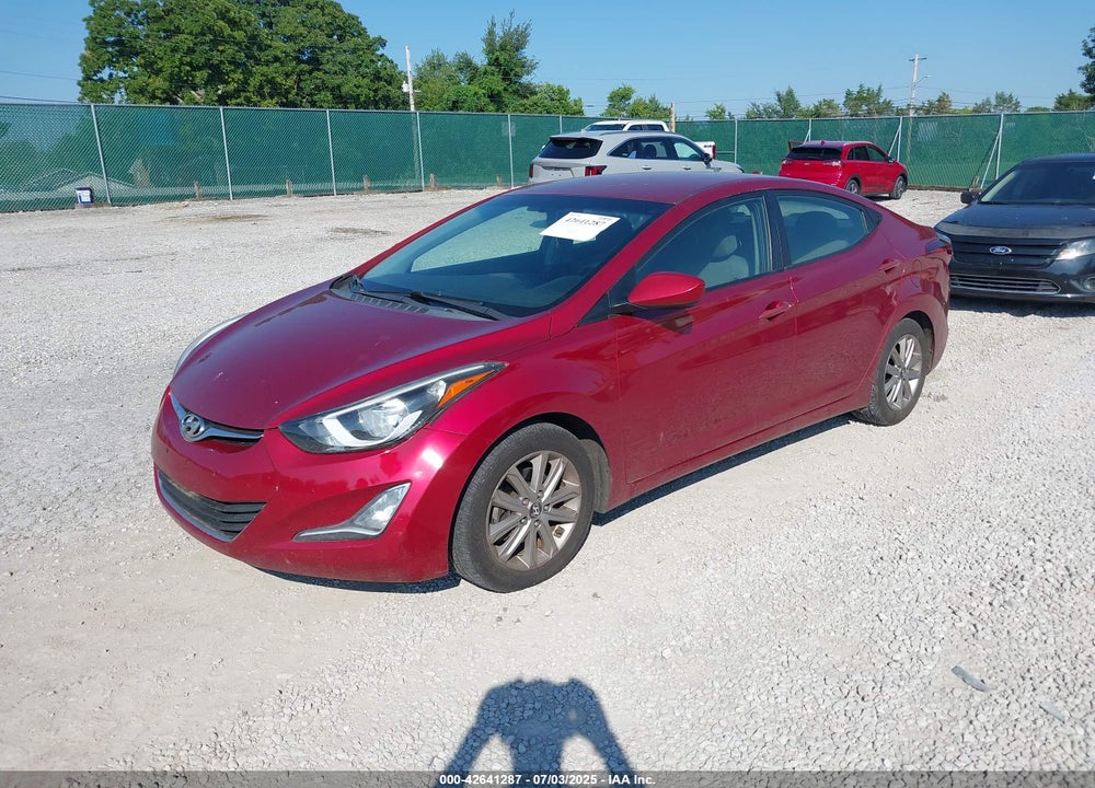 2014 HYUNDAI ELANTRA VIN: 5NPDH4AE1EH486310