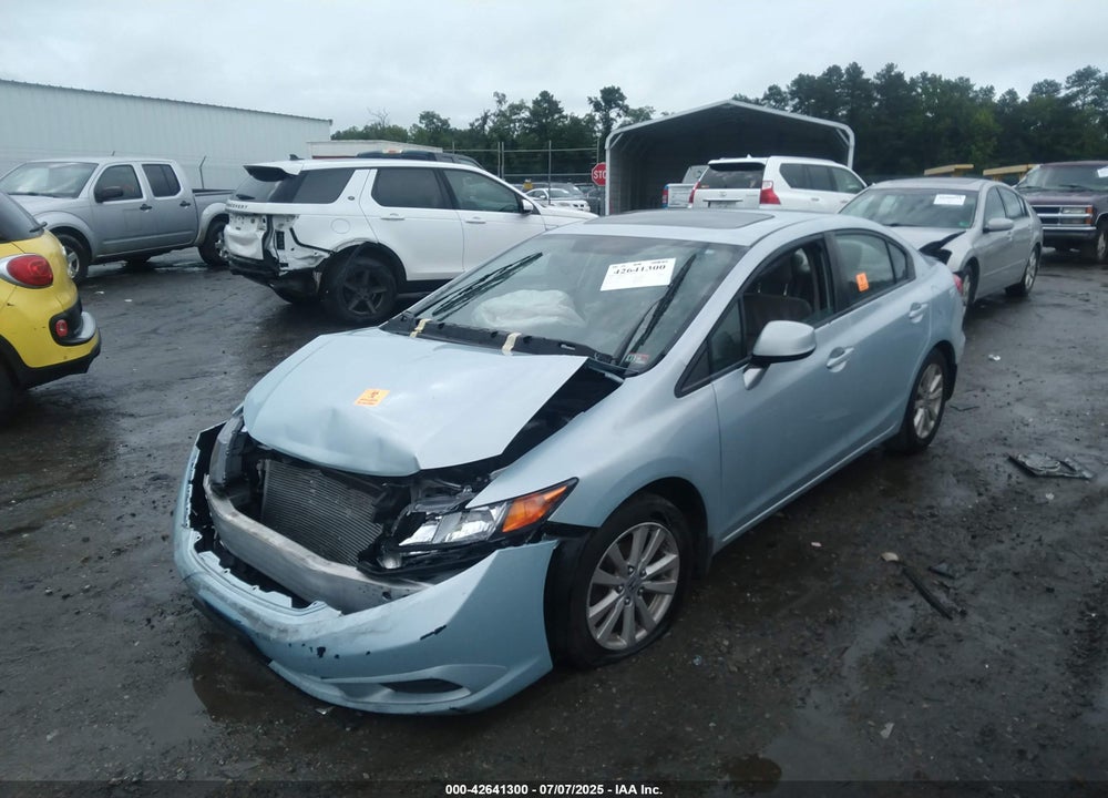 2012 HONDA CIVIC VIN: 19XFB2F9XCE045948