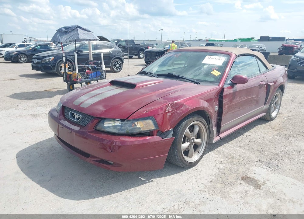 2004 FORD MUSTANG GT VIN: 1FAFP45X54F138922