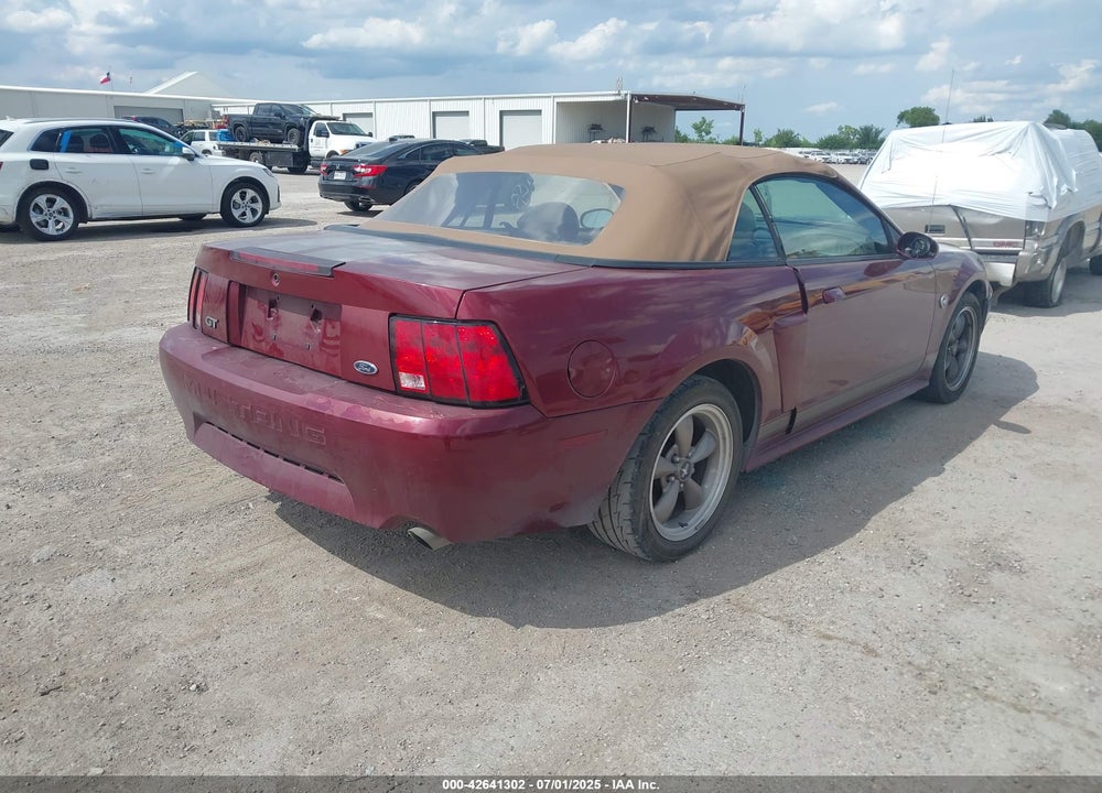 2004 FORD MUSTANG GT VIN: 1FAFP45X54F138922