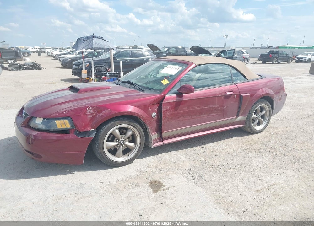 2004 FORD MUSTANG GT VIN: 1FAFP45X54F138922