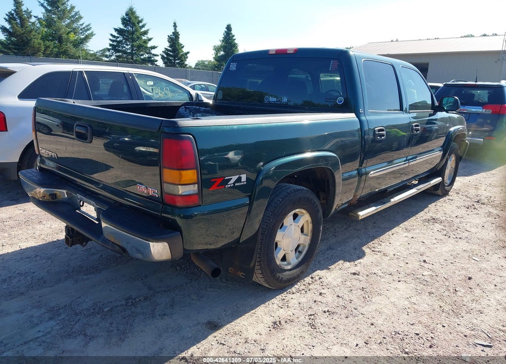 2004 GMC SIERRA 1500 SLE VIN: 2GTEK13T741410607