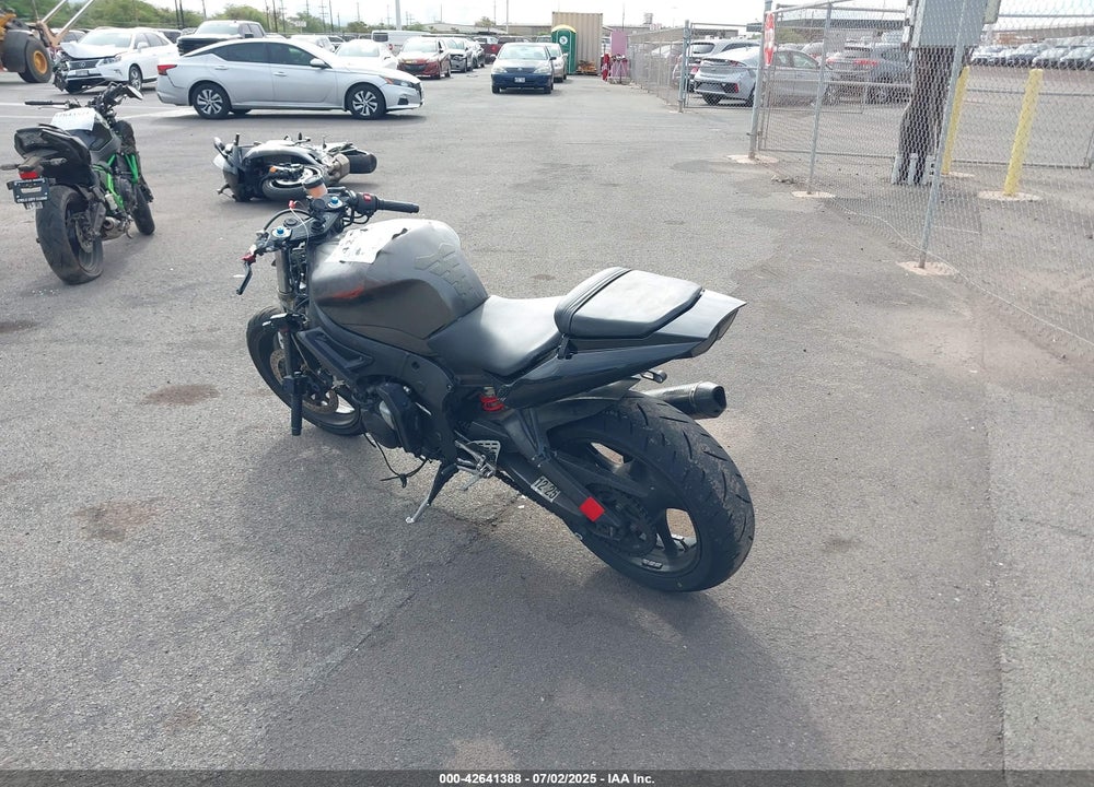 2003 YAMAHA YZFR6 L VIN: JYARJ06E83A007280