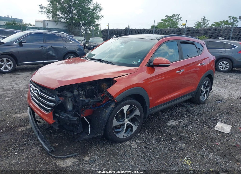 2016 HYUNDAI TUCSON VIN: KM8J3CA22GU210837