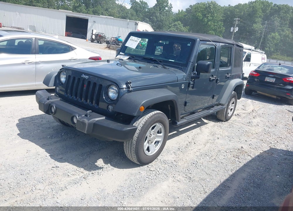 2016 JEEP WRANGLER UNLIMITED VIN: 1C4BJWDG5GL281639