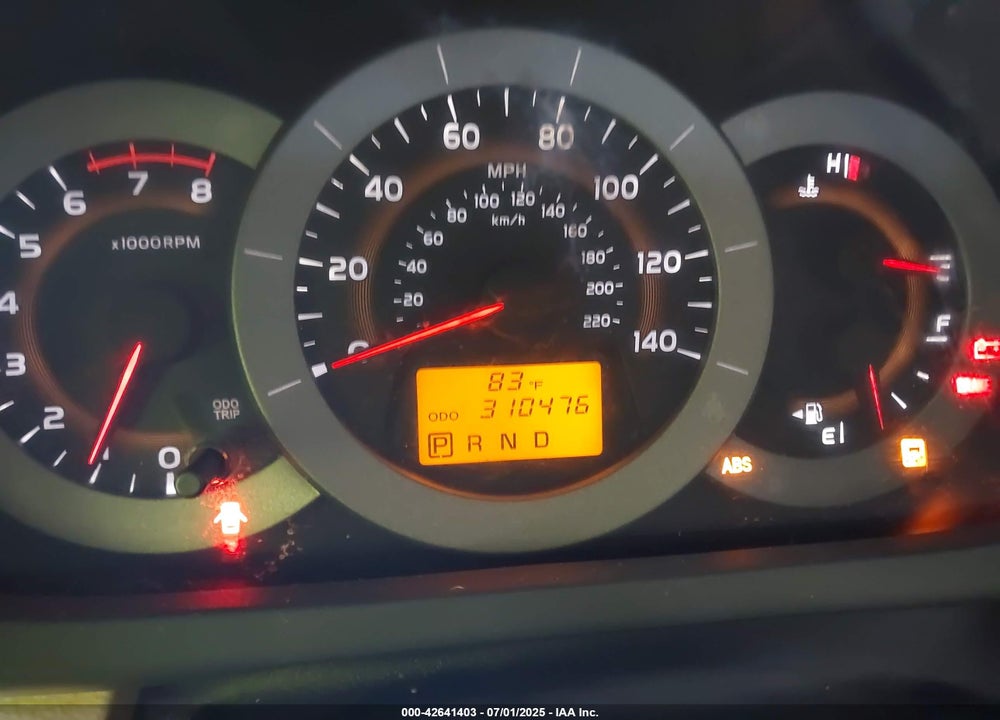 2011 TOYOTA RAV4 VIN: 2T3BF4DVXBW162091