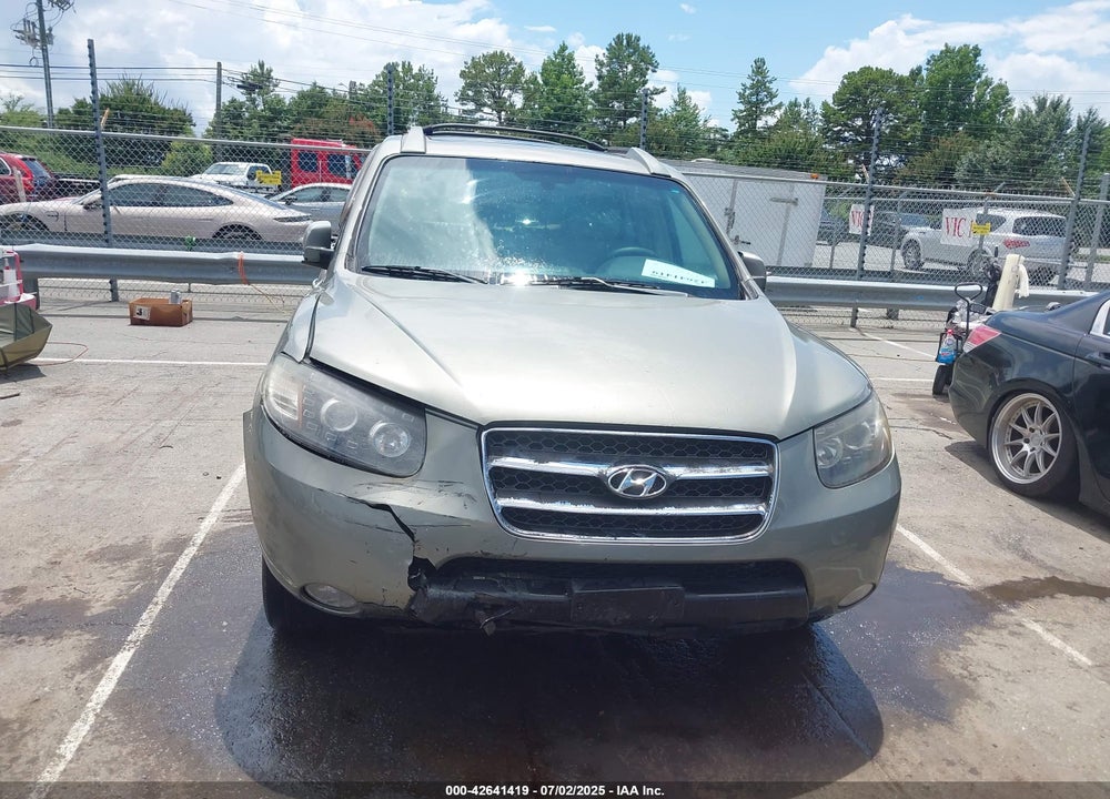 2007 HYUNDAI SANTA FE LIMITED/SE VIN: 5NMSH13E77H128941