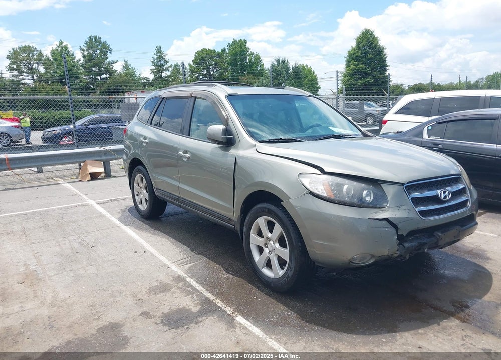 2007 HYUNDAI SANTA FE LIMITED/SE VIN: 5NMSH13E77H128941