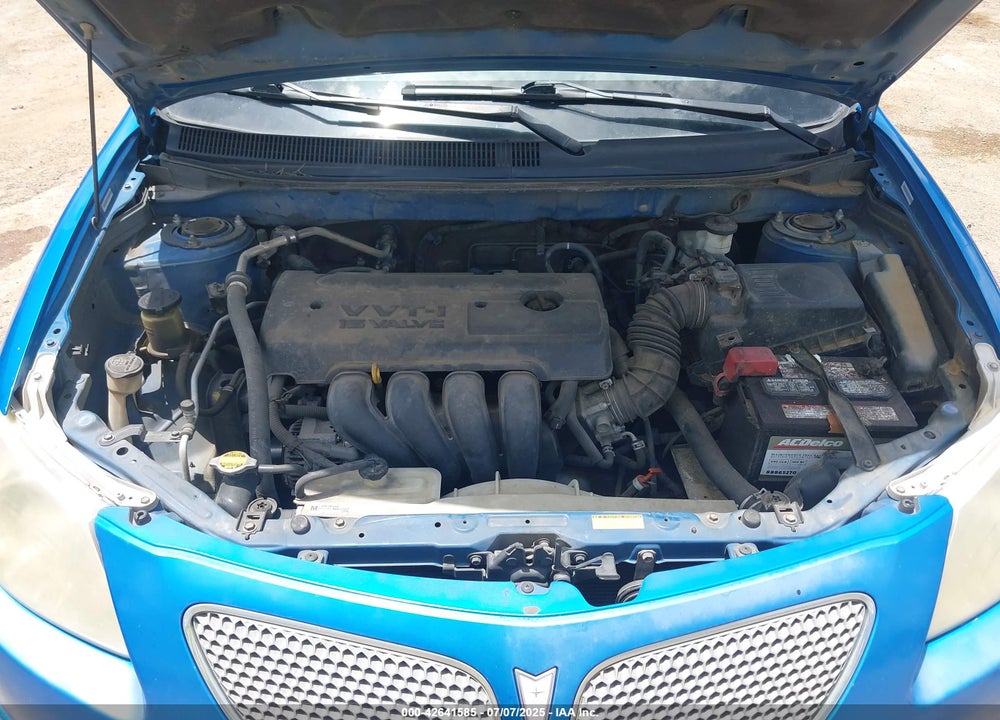 2008 PONTIAC VIBE VIN: 5Y2SL65898Z412040