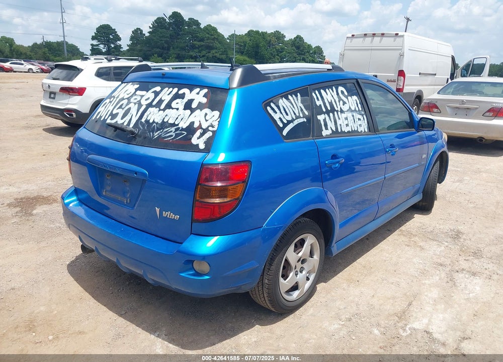 2008 PONTIAC VIBE VIN: 5Y2SL65898Z412040
