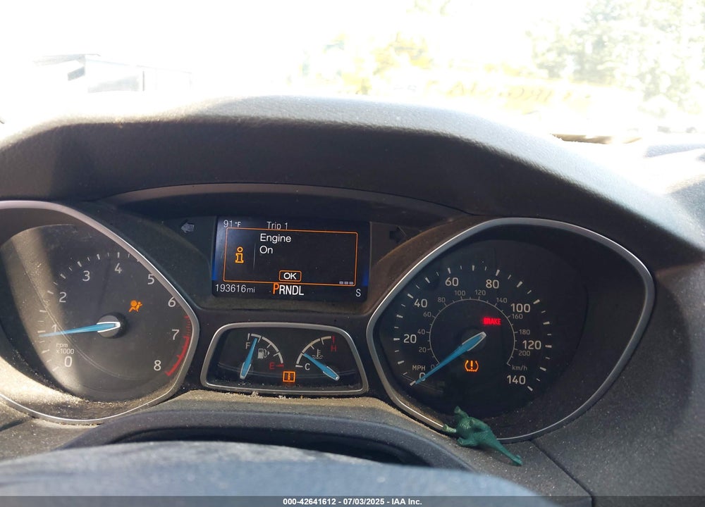 2016 FORD FOCUS VIN: 1FADP3F23GL348719