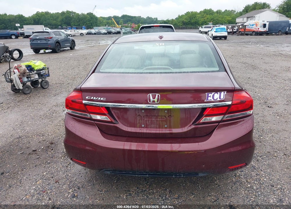 2013 HONDA CIVIC VIN: 19XFB2F9XDE288693
