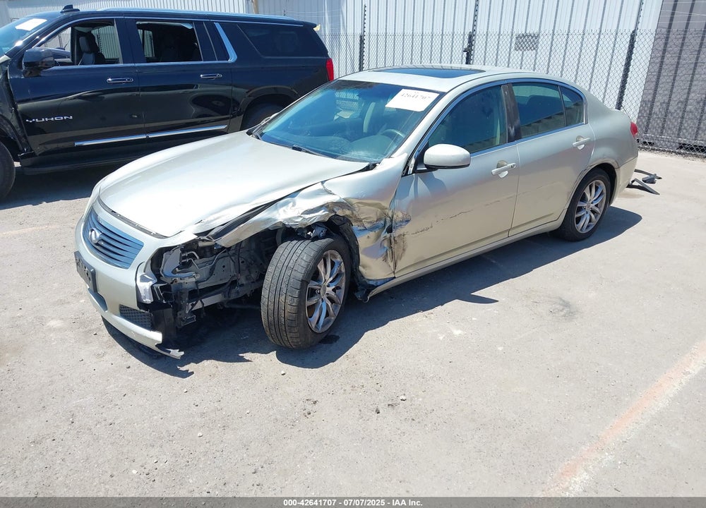 2007 INFINITI G35 JOURNEY VIN: JNKBV61E97M709311