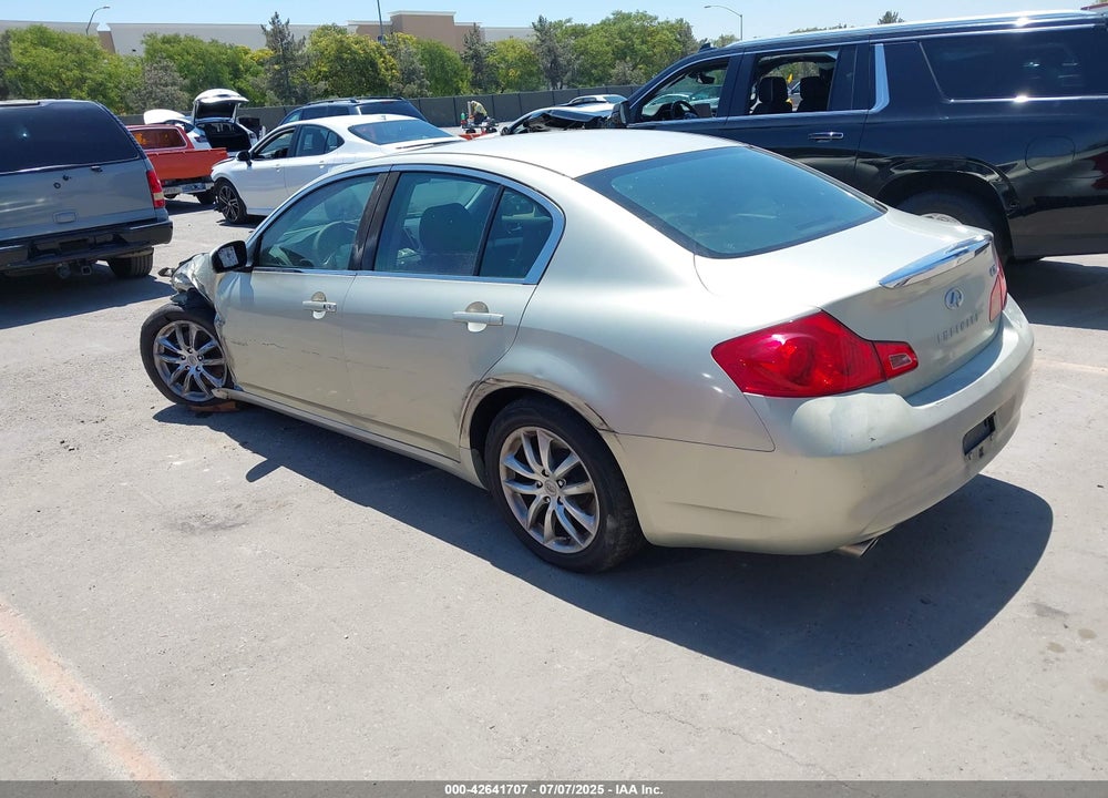 2007 INFINITI G35 JOURNEY VIN: JNKBV61E97M709311