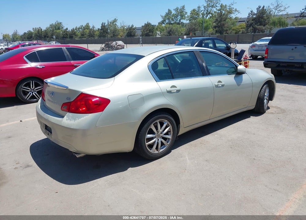 2007 INFINITI G35 JOURNEY VIN: JNKBV61E97M709311