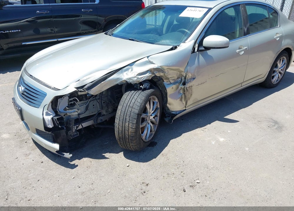 2007 INFINITI G35 JOURNEY VIN: JNKBV61E97M709311