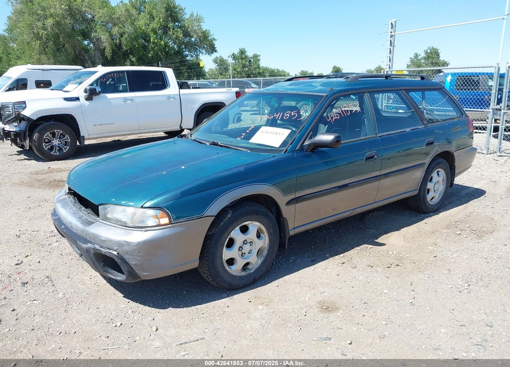 1996 SUBARU LEGACY OUTBACK VIN: 4S3BG6854T7980058