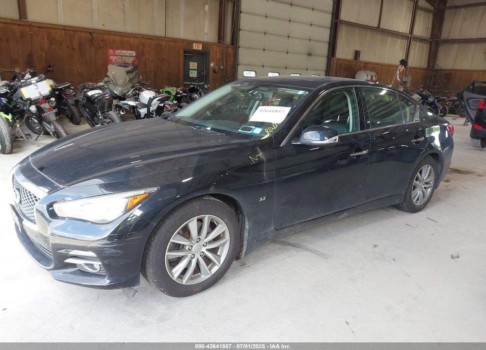 2015 INFINITI Q50 PREMIUM VIN: JN1BV7AR9FM423471