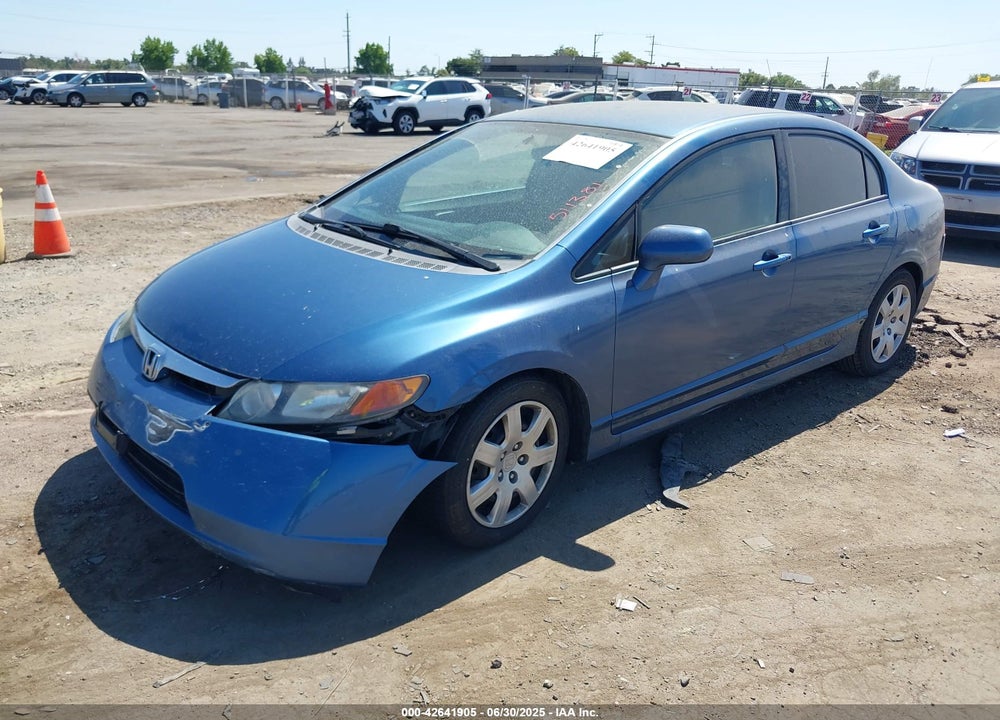 2008 HONDA CIVIC VIN: 2HGFA16548H511381