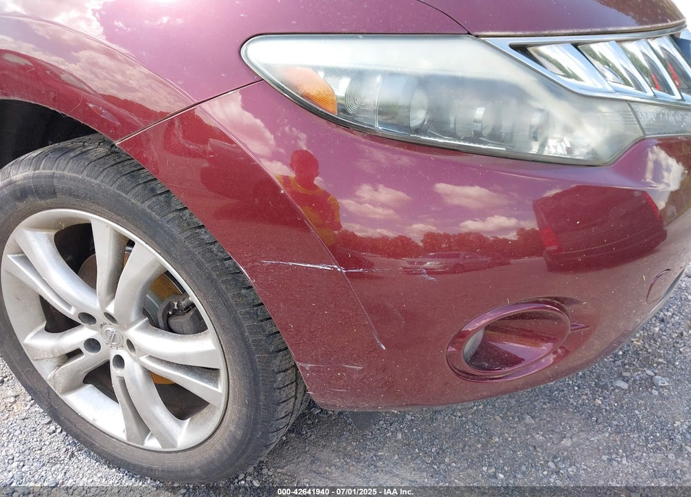 2010 NISSAN MURANO VIN: JN8AZ1MWXAW100267