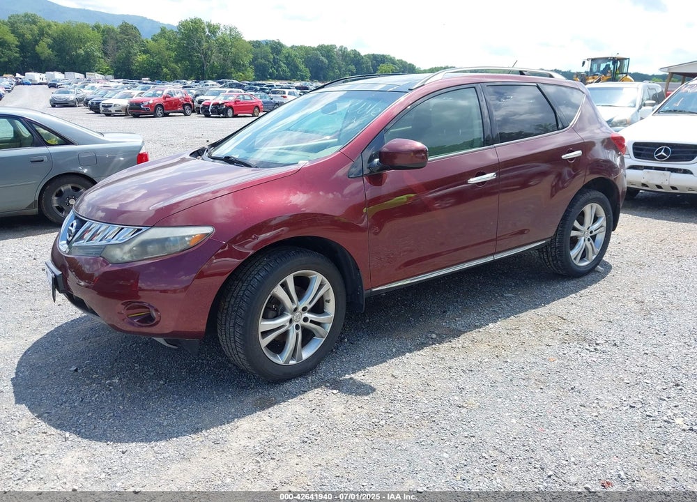 2010 NISSAN MURANO VIN: JN8AZ1MWXAW100267