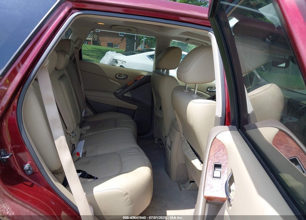 2010 NISSAN MURANO VIN: JN8AZ1MWXAW100267