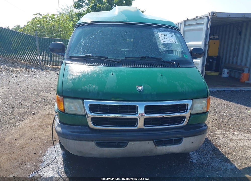 2000 DODGE RAM VAN 1500 CONVERSION VIN: 2B6HB11X8YK139080