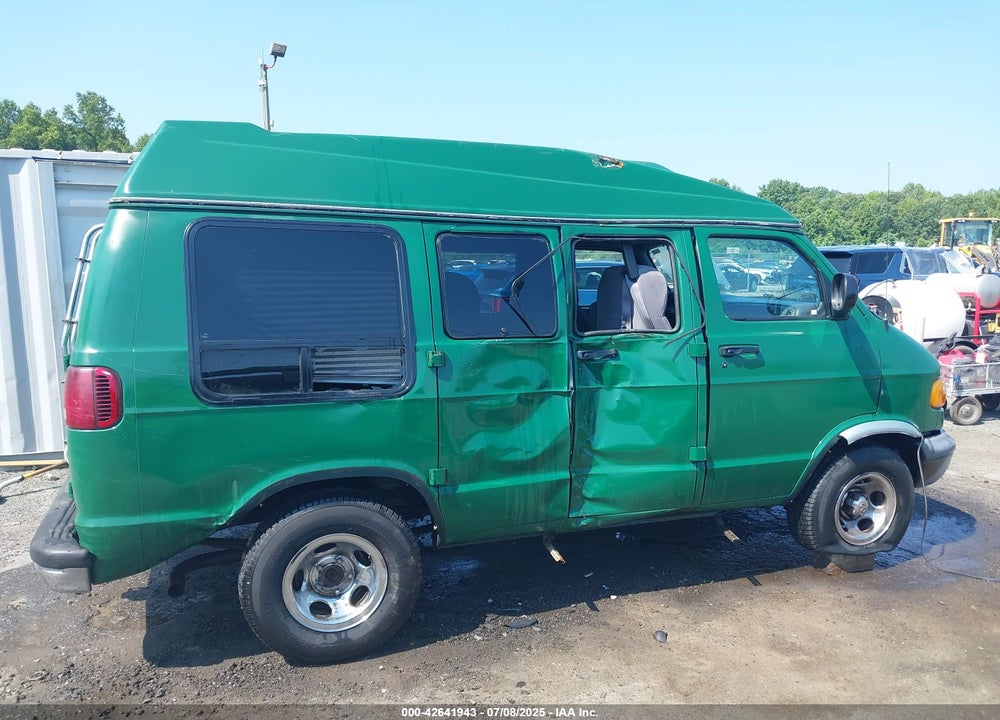 2000 DODGE RAM VAN 1500 CONVERSION VIN: 2B6HB11X8YK139080