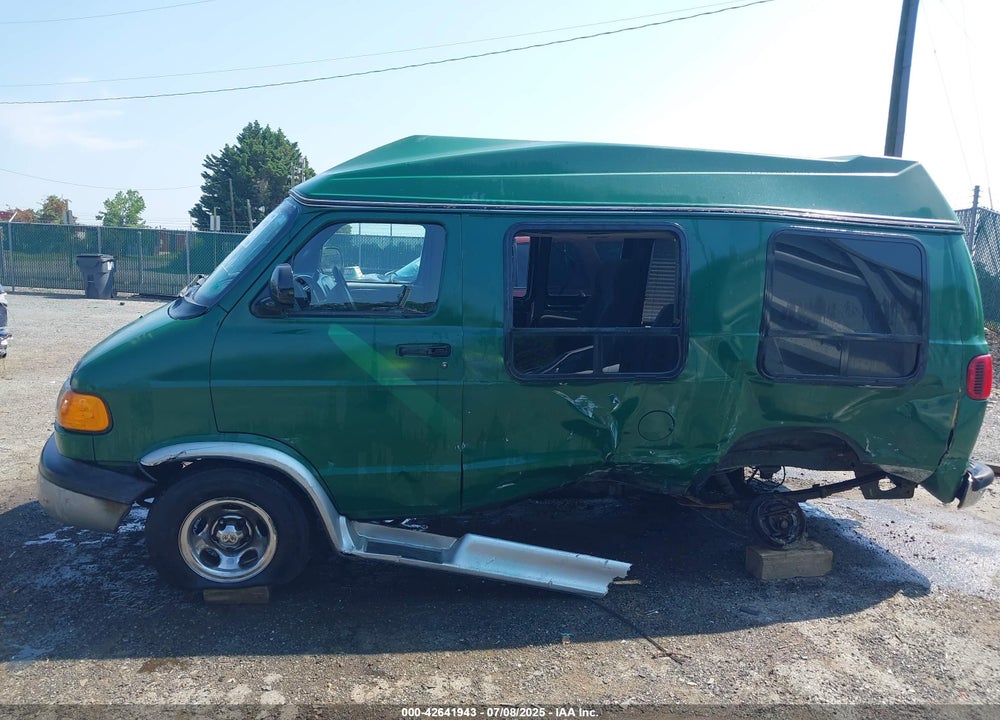 2000 DODGE RAM VAN 1500 CONVERSION VIN: 2B6HB11X8YK139080