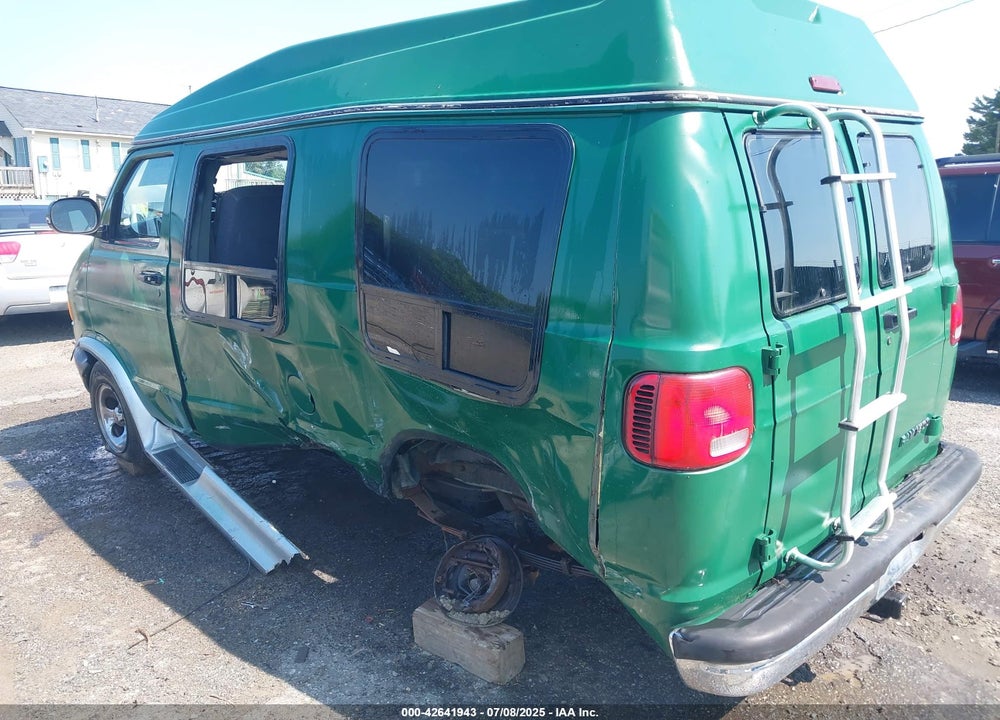 2000 DODGE RAM VAN 1500 CONVERSION VIN: 2B6HB11X8YK139080