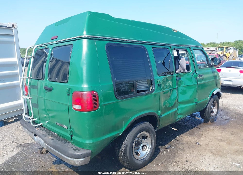 2000 DODGE RAM VAN 1500 CONVERSION VIN: 2B6HB11X8YK139080