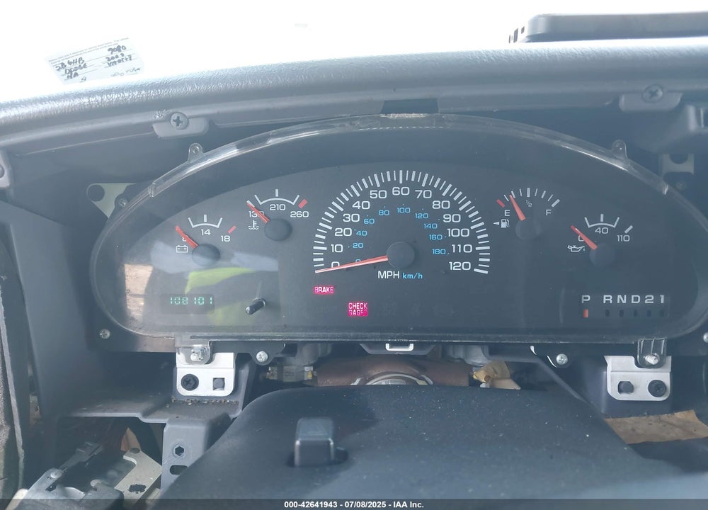 2000 DODGE RAM VAN 1500 CONVERSION VIN: 2B6HB11X8YK139080