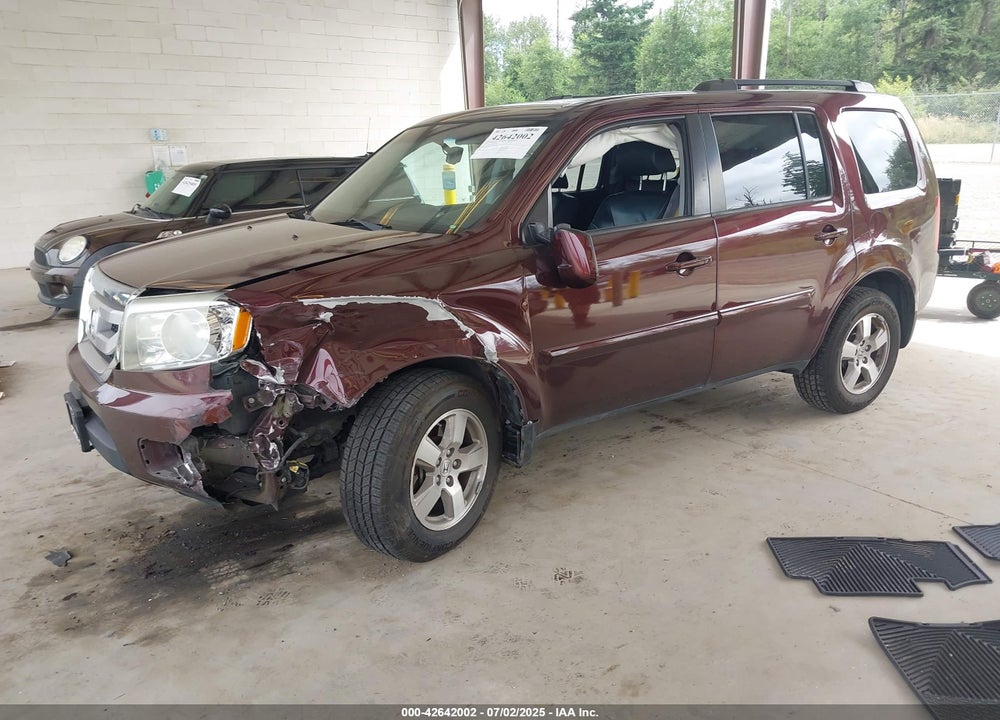 2011 HONDA PILOT EX-L VIN: 5FNYF4H57BB065330