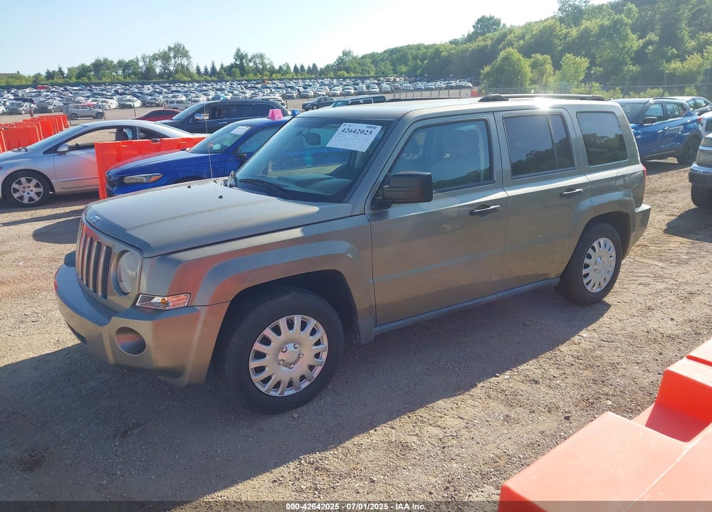 2008 JEEP PATRIOT SPORT VIN: 1J8FF28W38D705224