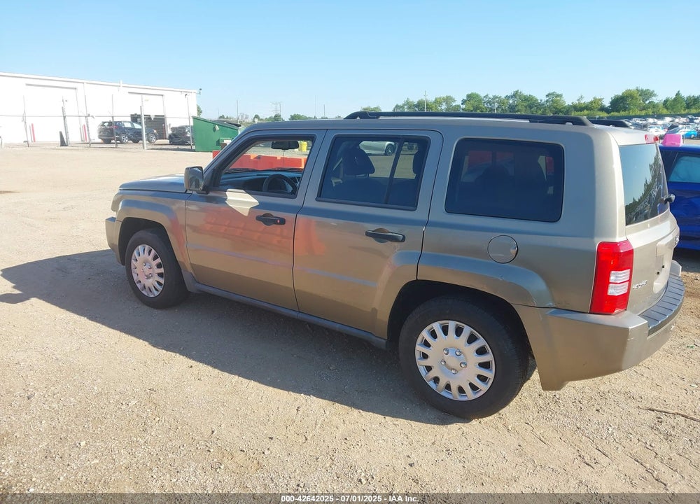 2008 JEEP PATRIOT SPORT VIN: 1J8FF28W38D705224