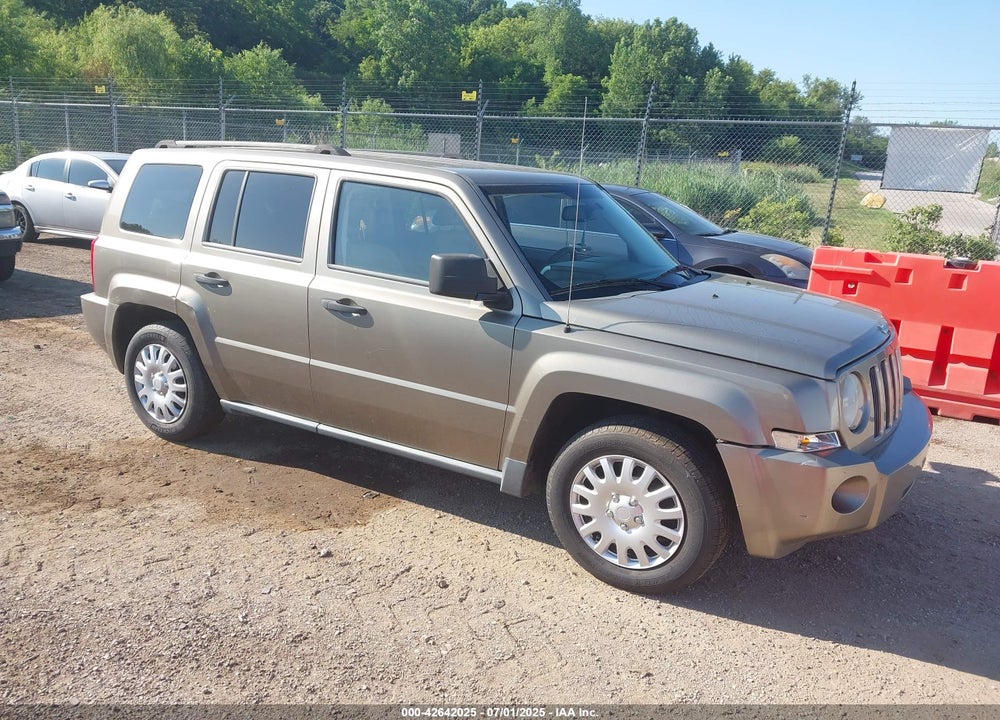 2008 JEEP PATRIOT SPORT VIN: 1J8FF28W38D705224